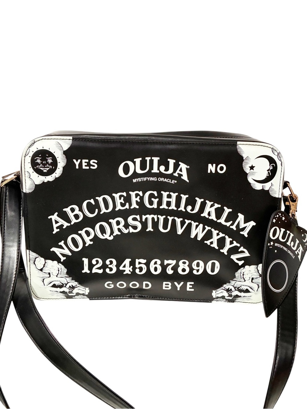 Fun Costumes Glow in the Dark Ouija Board Costume Purse Emo Goth